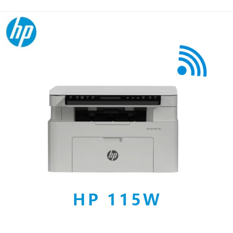 惠普A4激光一体机，惠普（HP）115W  (无线连接），店铺营业复印打印扫描一